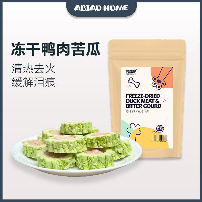 Freeze-Dried Duck with Bitter Melon
